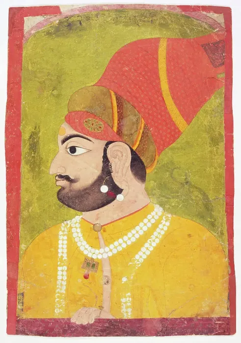 Framed Print : Prince Raj Singh of Bikaner, between c1775 and c1785. Creator: Unknown Framed Print : Prince Raj Singh of Bikaner, between c1775 and c1785. Creator: Unknown