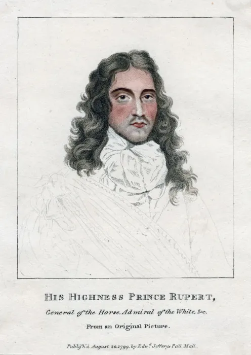 Framed Print : Prince Rupert of the Rhine, soldier and inventor, 1799 Framed Print : Prince Rupert of the Rhine, soldier and inventor, 1799