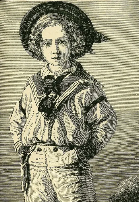 Framed Print : The Prince of Wales at the Age of Six, 1840s, (c1897). Creator: Unknown Framed Print : The Prince of Wales at the Age of Six, 1840s, (c1897). Creator: Unknown