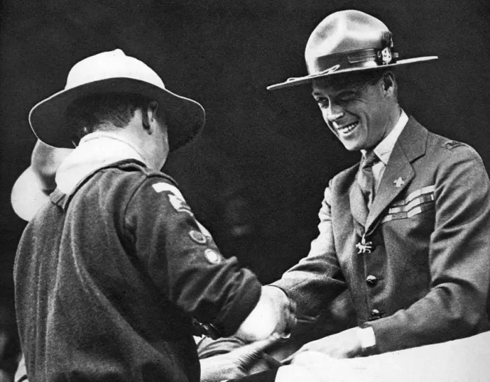 Framed Print : The Prince of Wales as the Chief Scout of Wales, 1926 Framed Print : The Prince of Wales as the Chief Scout of Wales, 1926
