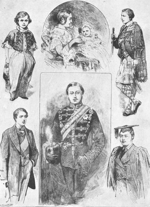 Framed Print : The Prince of Wales in his Early Days, (1901). Creator: Unknown Framed Print : The Prince of Wales in his Early Days, (1901). Creator: Unknown