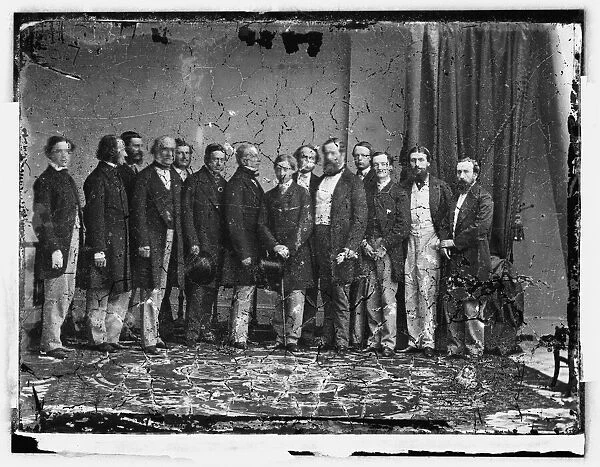 Prince of Wales group in 1861, 1860 October 13. Creator: Unknown