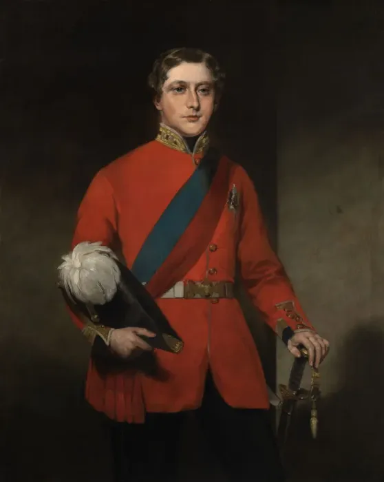 Framed Print : The Prince of Wales (King Edward VII), ca. 1860. Creator: John Watson-Gordon Framed Print : The Prince of Wales (King Edward VII), ca. 1860. Creator: John Watson-Gordon
