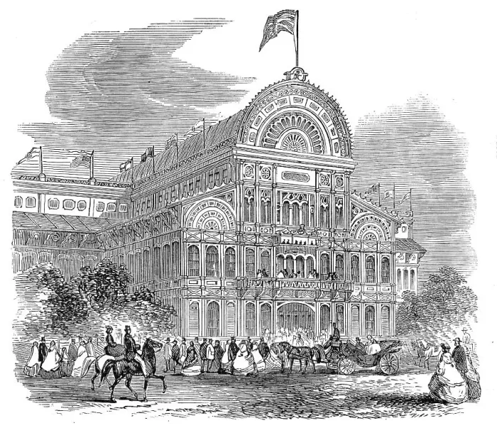 Framed Print : The Prince of Wales at Montreal - The Crystal Palace, opened by His Royal Highness, August 25, 1860. Creator: Unknown Framed Print : The Prince of Wales at Montreal - The Crystal Palace, opened by His Royal Highness, August 25, 1860. Creator: Unknown