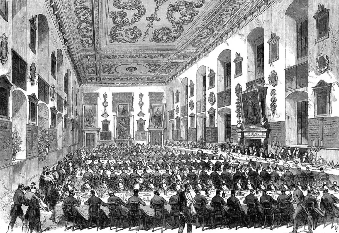 Framed Print : The Prince of Wales at St. Bartholomew's Hospital, 1868. Creator: Unknown Framed Print : The Prince of Wales at St. Bartholomew's Hospital, 1868. Creator: Unknown