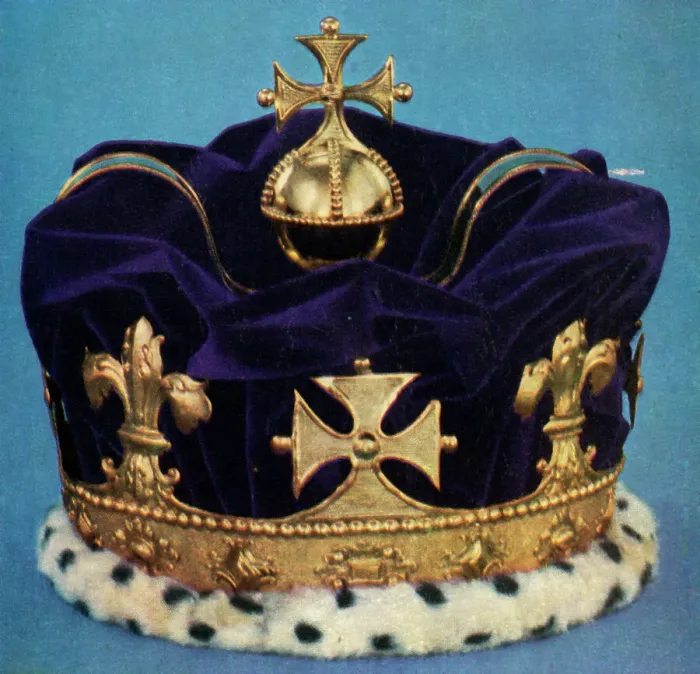 Framed Print : Prince of Wales's Crown, 1962. Creator: Unknown Framed Print : Prince of Wales's Crown, 1962. Creator: Unknown
