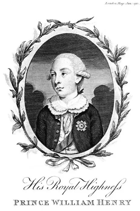 Framed Print : Prince William Henry, third son of George III, 1781 Framed Print : Prince William Henry, third son of George III, 1781