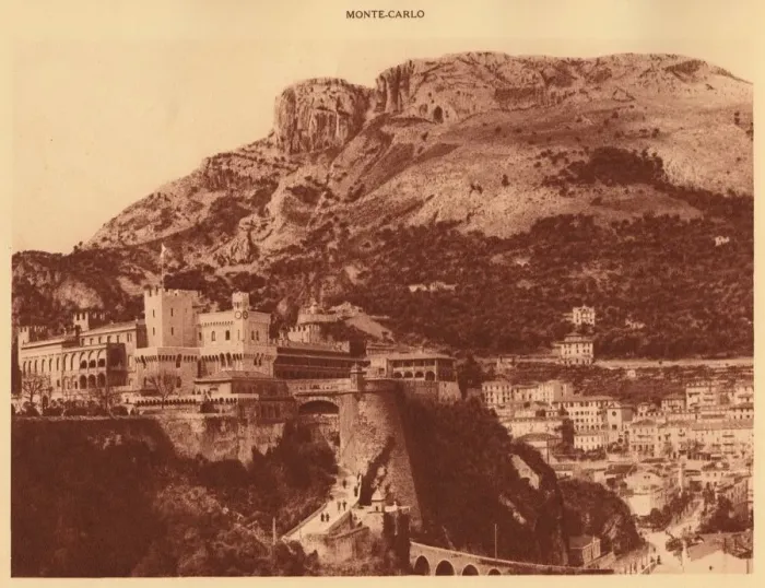 Framed Print : The Princes Palace and la Condamine, Monte Carlo, 1930. Creator: Unknown Framed Print : The Princes Palace and la Condamine, Monte Carlo, 1930. Creator: Unknown