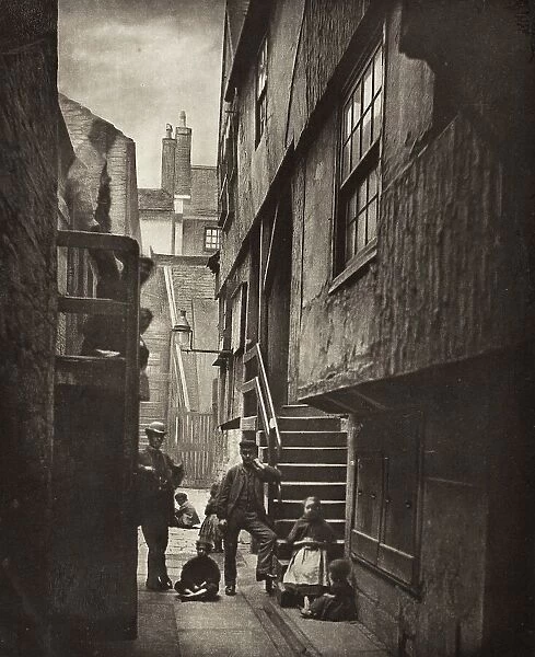 Princes Street From King Street (#24), Printed 1900. Creator: Thomas Annan