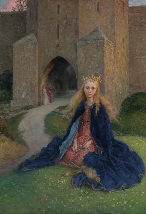 Framed Print : The Princess, 1896. Creator: Hanna Pauli Framed Print : The Princess, 1896. Creator: Hanna Pauli