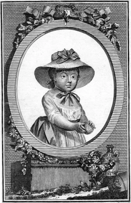 Framed Print : Princess Amelia, 6th daughter of George III. Artist: Page Framed Print : Princess Amelia, 6th daughter of George III. Artist: Page