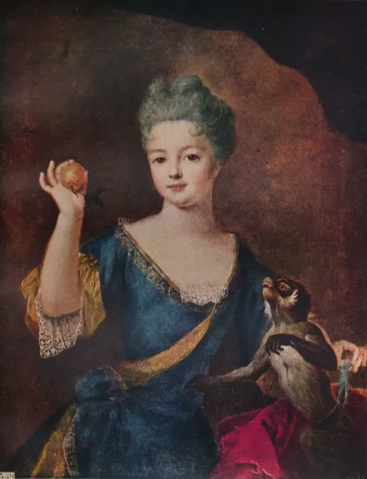 Framed Print : Princess Anne De Bourbon-Conti, 17th century, (c1927). Artist: Alexis Simon Belle Framed Print : Princess Anne De Bourbon-Conti, 17th century, (c1927). Artist: Alexis Simon Belle