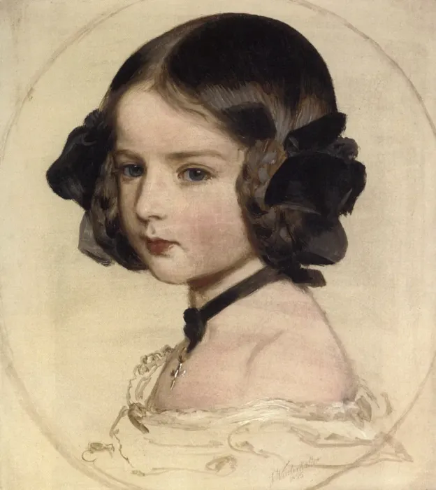 Framed Print : Princess Clotilde of Saxe-Coburg and Gotha, (1846-1927), 1855. Artist: Franz Xaver Winterhalter Framed Print : Princess Clotilde of Saxe-Coburg and Gotha, (1846-1927), 1855. Artist: Franz Xaver Winterhalter