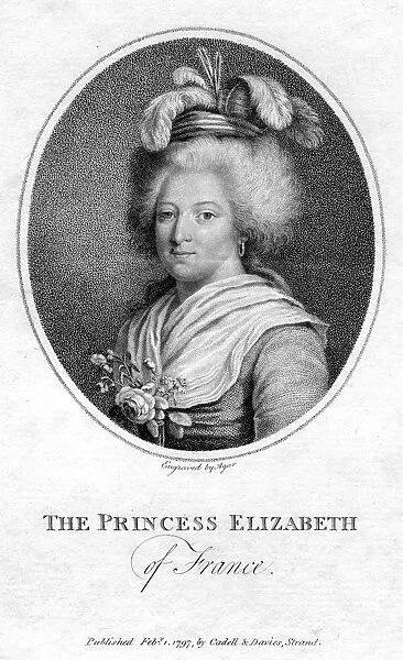 Princess Elizabeth of France, 1797. Artist: John Samuel Agar