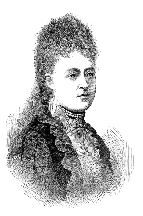 Framed Print : Princess Frederica of Hanover, 1880. Creator: Unknown Framed Print : Princess Frederica of Hanover, 1880. Creator: Unknown