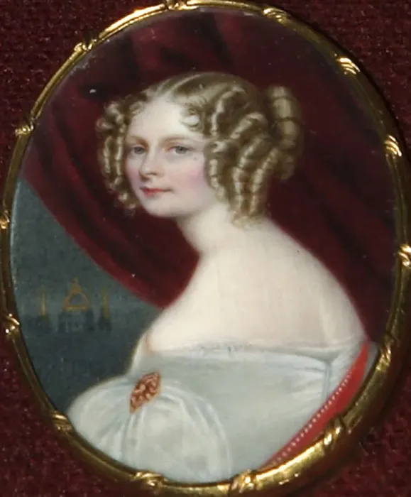 Framed Print : Princess Friederike Charlotte Marie of Wurttemberg, (1807-1873), 1830s Framed Print : Princess Friederike Charlotte Marie of Wurttemberg, (1807-1873), 1830s