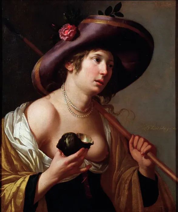 Framed Print : Princess Granida (after the play Granida by Pieter Corneliszoon Hooft), 1651. Artist: Jan van Bijlert Framed Print : Princess Granida (after the play Granida by Pieter Corneliszoon Hooft), 1651. Artist: Jan van Bijlert