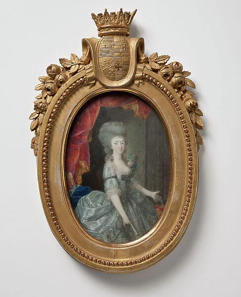 Princess Hedvig Elisabet Charlotta of Sweden, c18th century. Creator: Cornelius Hoyer