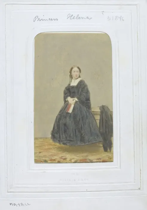 Framed Print : Princess Helena, c. 1860. Creator: John Jabez Edwin Mayall Framed Print : Princess Helena, c. 1860. Creator: John Jabez Edwin Mayall