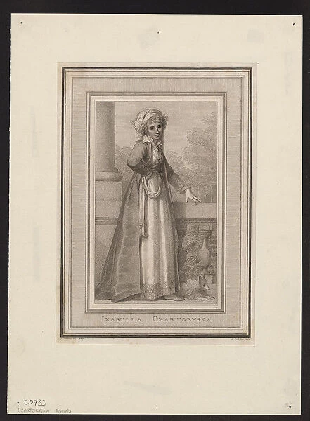 Princess Izabela Czartoryska, nee Countess Fleming (1746-1835), 18th century. Artist: Anonymous