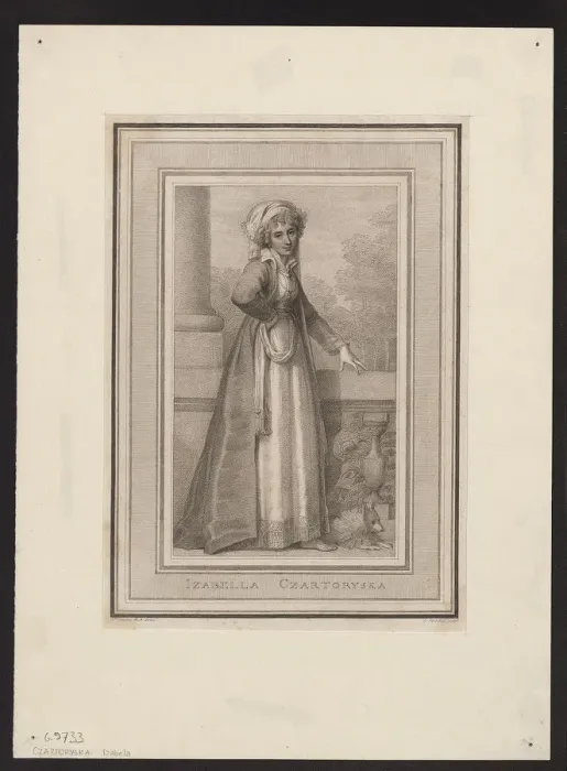 Framed Print : Princess Izabela Czartoryska, nee Countess Fleming (1746-1835), 18th century. Artist: Anonymous Framed Print : Princess Izabela Czartoryska, nee Countess Fleming (1746-1835), 18th century. Artist: Anonymous