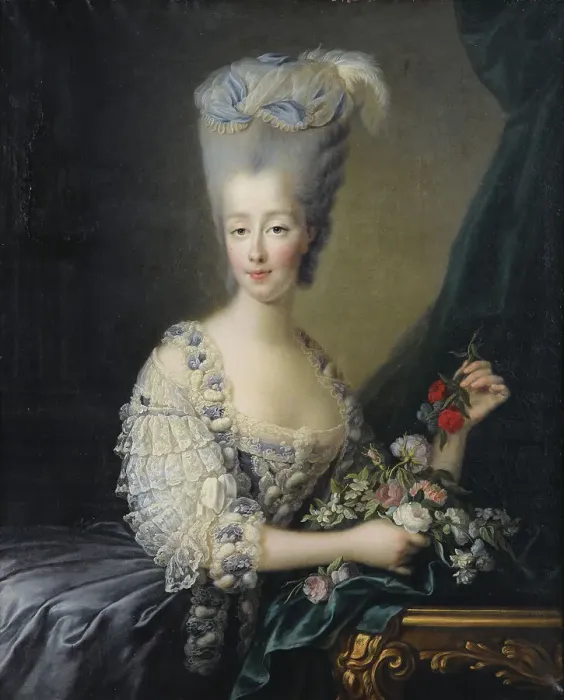 Framed Print : Princess Maria Theresa of Savoy (1756-1805), Countess of Artois. Artist: Gautier Dagoty, Jean-Baptiste Andre (1740-1786) Framed Print : Princess Maria Theresa of Savoy (1756-1805), Countess of Artois. Artist: Gautier Dagoty, Jean-Baptiste Andre (1740-1786)
