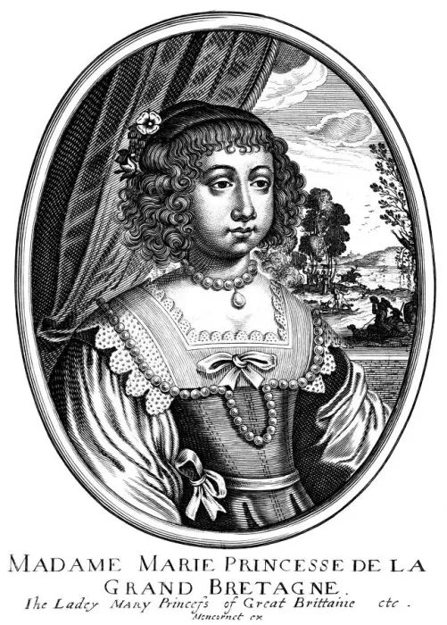 Framed Print : Princess Mary (1631-1660) Framed Print : Princess Mary (1631-1660)