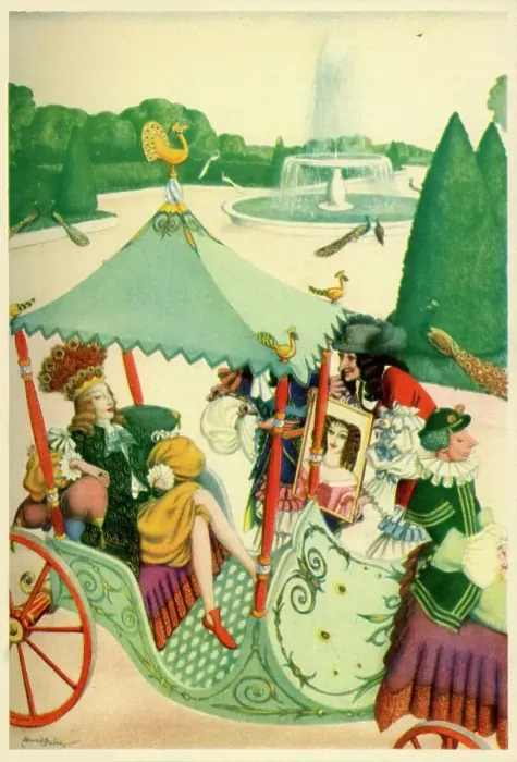 Framed Print : Princess Rosetta, 1928. Creator: Edmund Dulac Framed Print : Princess Rosetta, 1928. Creator: Edmund Dulac