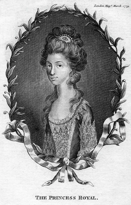 Framed Print : The Princess Royal, 1779 Framed Print : The Princess Royal, 1779