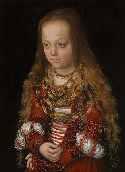 A Princess of Saxony, c. 1517. Creator: Lucas Cranach the Elder