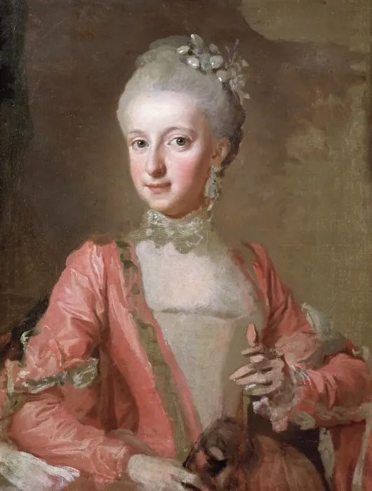 Framed Print : Princess Sofia Albertina of Sweden (1753-18299. Uncompleted, 1768. Creator: Lorens Pasch the Younger) Framed Print : Princess Sofia Albertina of Sweden (1753-18299. Uncompleted, 1768. Creator: Lorens Pasch the Younger)