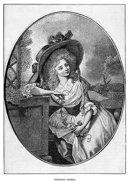 Princess Sophia, fifth daughter of George III, 19th century