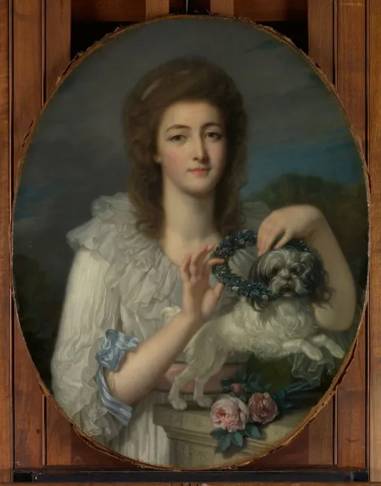 Framed Print : Princess Varvara Nikolaevna Gagarina (1762-1802), ca. 1780-82. Creator: Jean-Baptiste Greuze Framed Print : Princess Varvara Nikolaevna Gagarina (1762-1802), ca. 1780-82. Creator: Jean-Baptiste Greuze