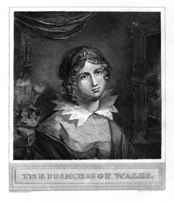 Framed Print : The Princess of Wales, 19th century. Artist: Edwards Framed Print : The Princess of Wales, 19th century. Artist: Edwards
