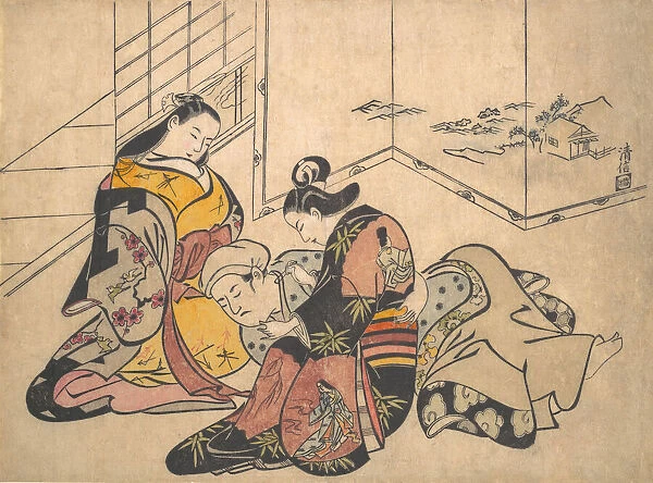 Print, 1703. Creator: Torii Kiyonobu I