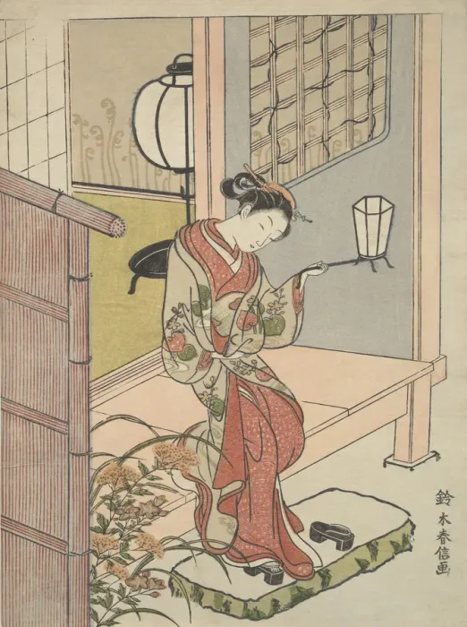 Framed Print : Print, ca. 1762. ca. 1762. Creator: Suzuki Harunobu Framed Print : Print, ca. 1762. ca. 1762. Creator: Suzuki Harunobu