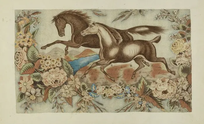 Framed Print : Printed Chintz, c. 1939. Creator: Hubbell McBride Framed Print : Printed Chintz, c. 1939. Creator: Hubbell McBride