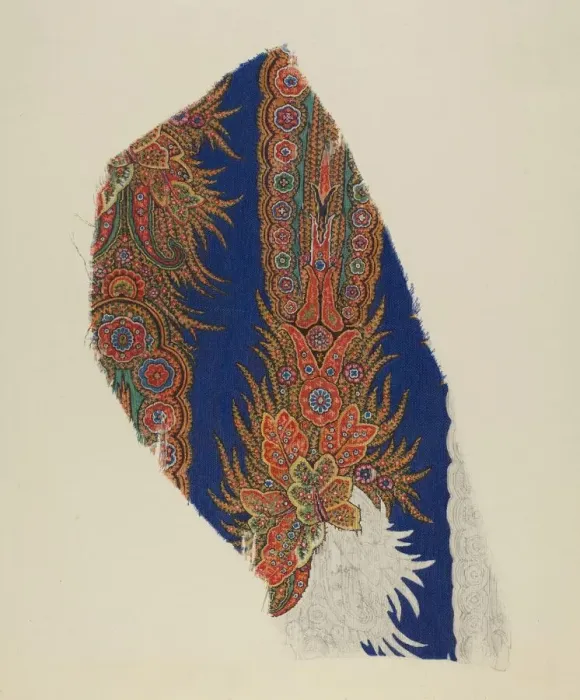 Framed Print : Printed Cotton, 1935 / 1942. Creator: Alice Cosgrove Framed Print : Printed Cotton, 1935 / 1942. Creator: Alice Cosgrove