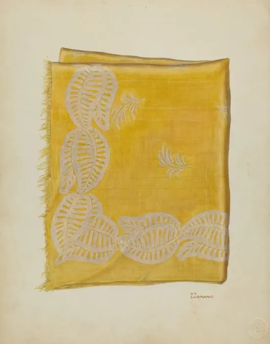 Framed Print : Printed Textiles, c. 1940. Creator: Joseph Lubrano Framed Print : Printed Textiles, c. 1940. Creator: Joseph Lubrano