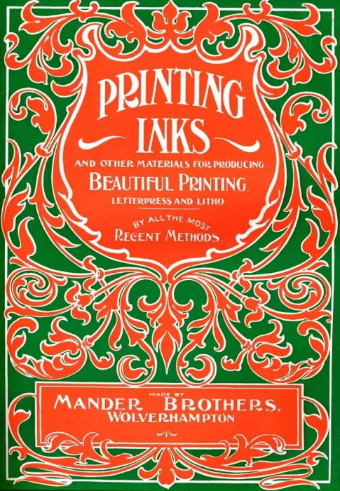 Framed Print : Printing Inks and Other Materials for Producing Beautiful Printing - advert, 1916. Artist: Mander Brothers Framed Print : Printing Inks and Other Materials for Producing Beautiful Printing - advert, 1916. Artist: Mander Brothers