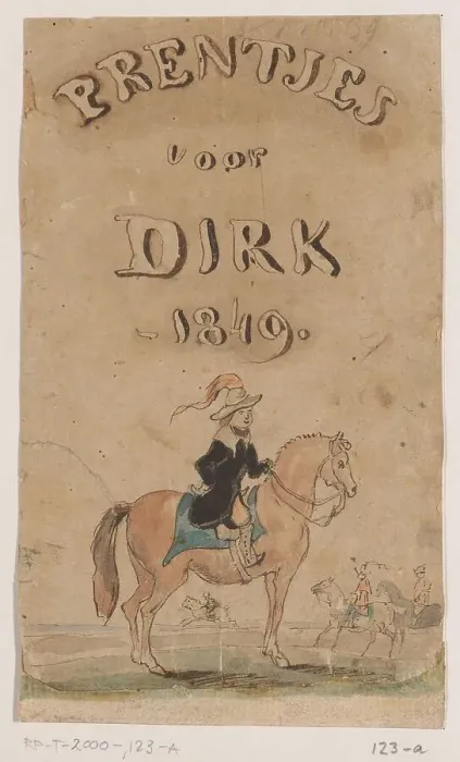 Framed Print : Prints for Dirk 1849, 1849. Creator: Johannes Tavenraat