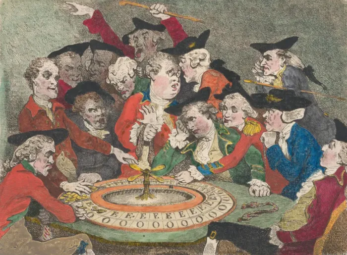 Framed Print : Private Amusement, January 1, 1786. January 1, 1786. Creator: Thomas Rowlandson Framed Print : Private Amusement, January 1, 1786. January 1, 1786. Creator: Thomas Rowlandson