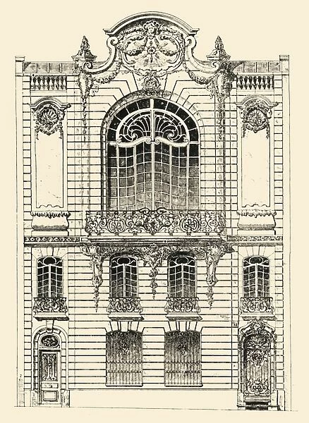 Private house in Paris, 1903. Creator: Unknown