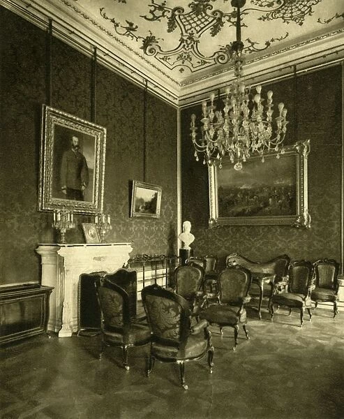 Private Office of Emperor Franz Joseph I in the Hofburg, Vienna, Austria, c1935. Creator: Unknown