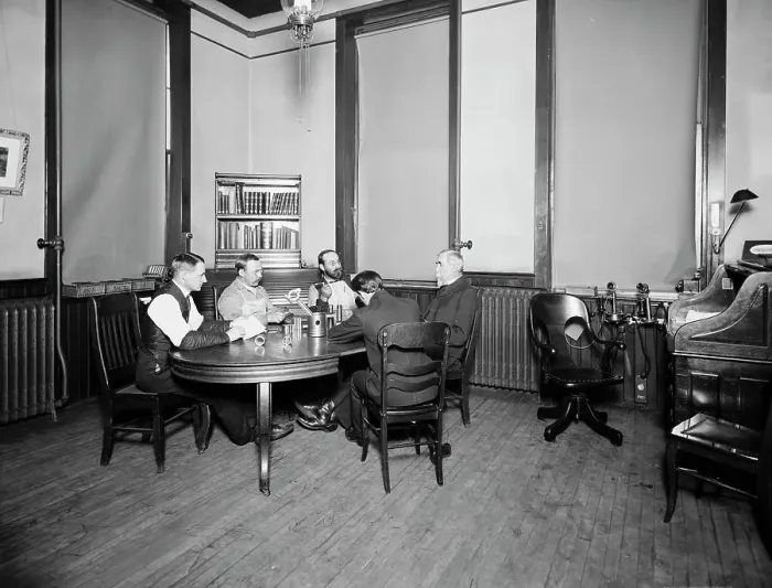 Framed Print : Private office, Leland & Faulconer Manufacturing Co. Detroit, Mich. 1903 Nov. Creator: Unknown. Private office, Leland & Faulconer Manufacturing Co. Detroit, Mich. 1903 Nov. Creator: Unknown Framed Print : Private office, Leland & Faulconer Manufacturing Co. Detroit, Mich. 1903 Nov. Creator: Unknown. Private office, Leland & Faulconer Manufacturing Co. Detroit, Mich. 1903 Nov. Creator: Unknown