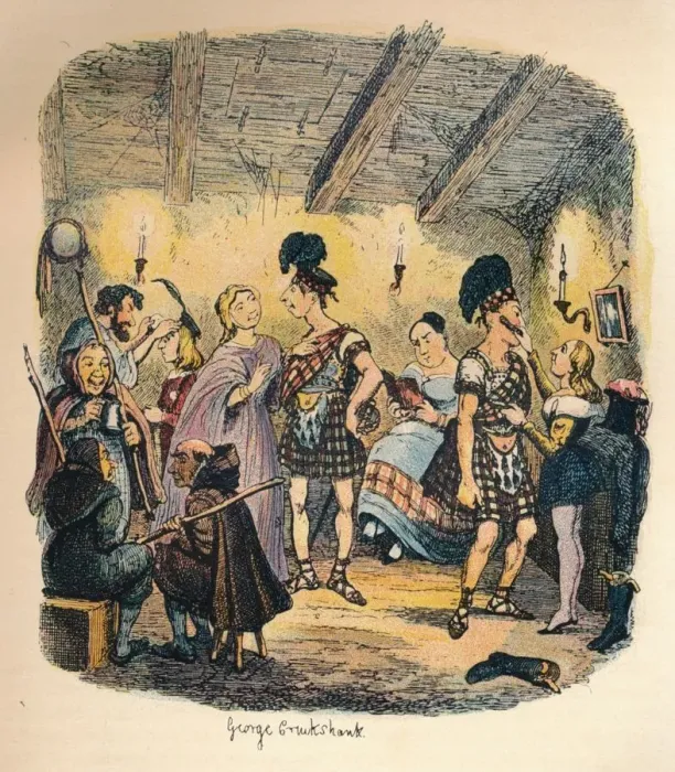 Framed Print : Private Theatres, c1900. Artist: George Cruikshank Framed Print : Private Theatres, c1900. Artist: George Cruikshank
