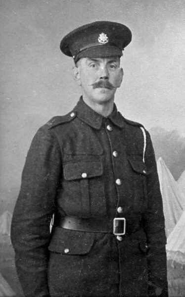 Private Webb, Dover, c1915-1916