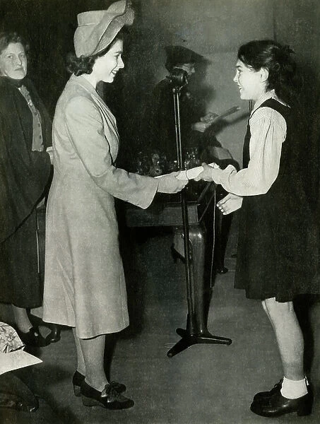 Prize-Giving, 7 November 1946, (1947). Creator: Unknown