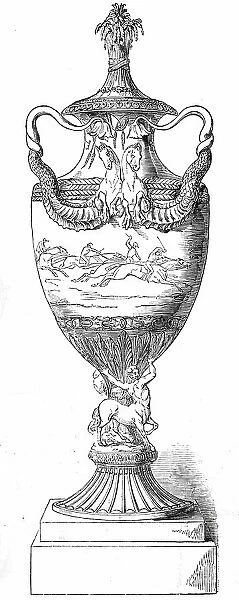 Prize Plate - Goodwood Races - the Chesterfield Cup, 1850. Creator: Unknown