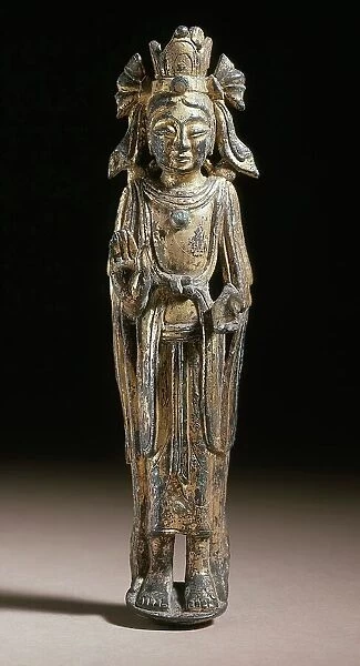 Probably Avalokiteshvara (Guanyin), the Bodhisattva of Mercy, between 591 and 618. Creator: Unknown